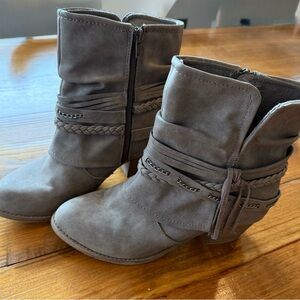 Jellypop Ankle Boots with Braided Detail